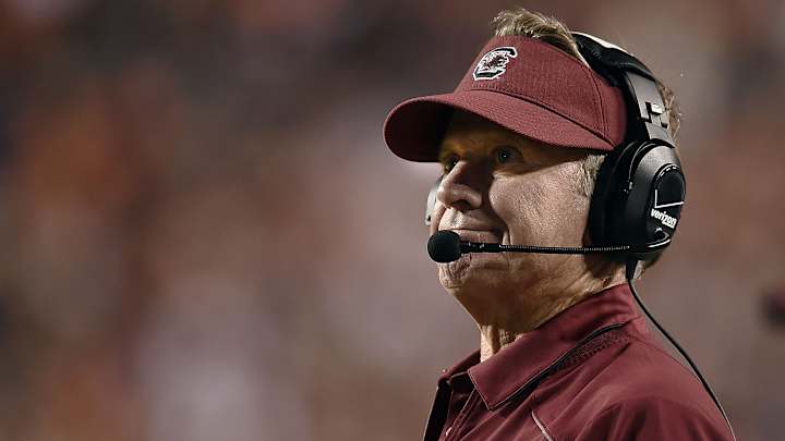 South Carolina coach Steve Spurrier to return next season South Carolina coach Steve Spurrier to return next season