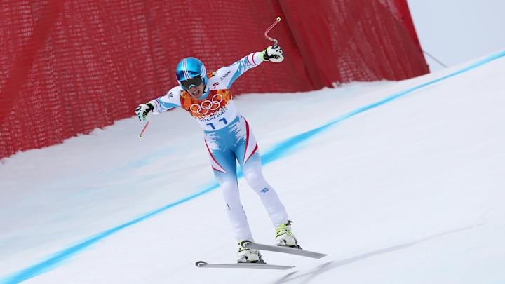 Olympic downhill king: Austria's Matthias Mayer Olympic downhill king: Austria's Matthias Mayer
