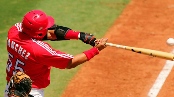 Cuba baseball player hit in face with bat in bench-clearing brawl