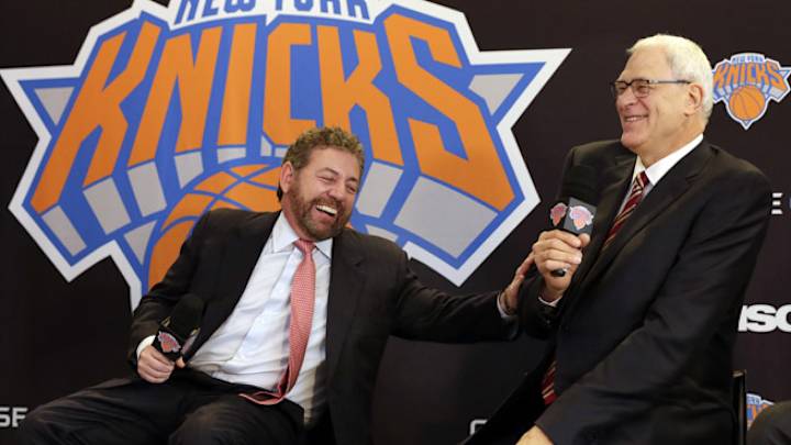 Phil Jackson, Welcome to New York -- Now win.