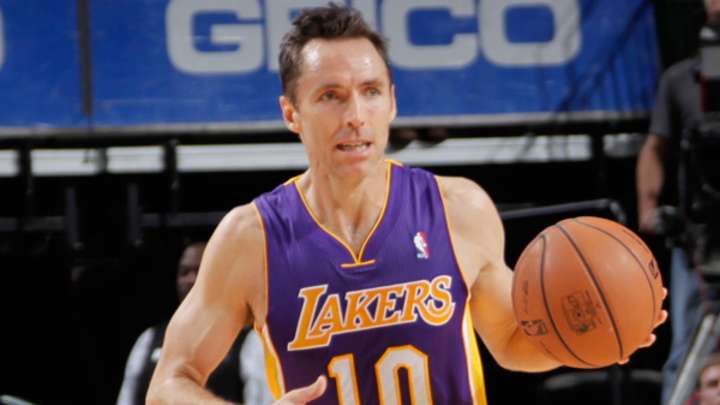 Lakers' Steve Nash, out for the season, says he won't retire because 'I want the money' Lakers' Steve Nash, out for the season, says he won't retire because 'I want the money'