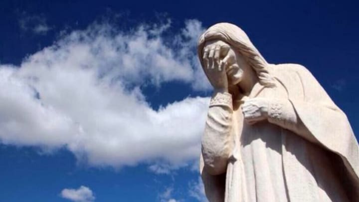 Christ the Redeemer is cringing over Brazil's World Cup loss Christ the Redeemer is cringing over Brazil's World Cup loss
