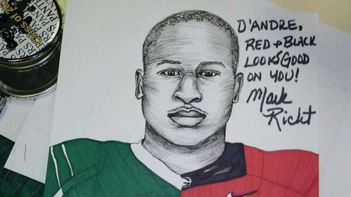 Is Mark Richt Recruiting Players to Georgia by Drawing Their Portraits?