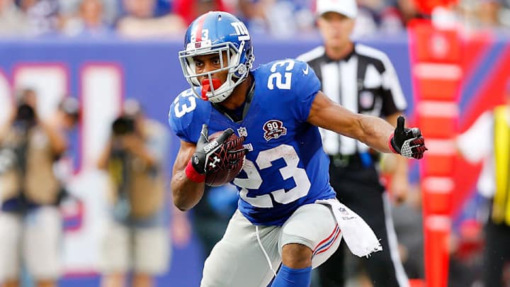 Giants RB Rashad Jennings hopes to return after bye week