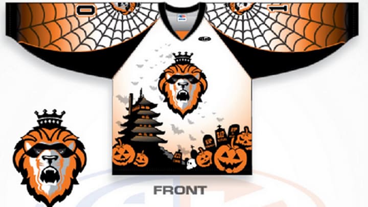 ECHL's Reading Royals leak pictures of this season's Halloween jersey