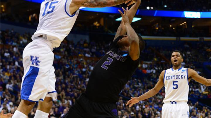 Willie Cauley-Stein's defense propels Kentucky past Kansas State Willie Cauley-Stein's defense propels Kentucky past Kansas State
