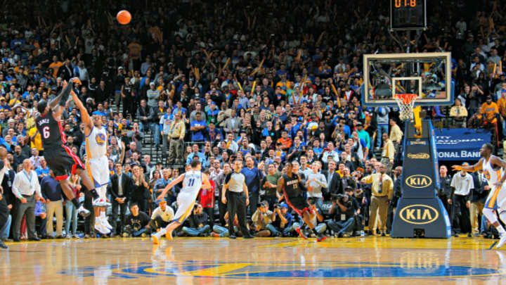 Three-Pointers: Heat stave off Warriors with a little help from LeBron James Three-Pointers: Heat stave off Warriors with a little help from LeBron James