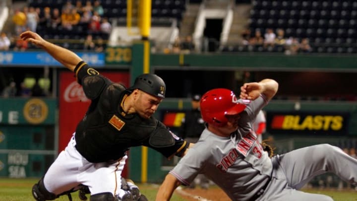 Pirates put catcher Russell Martin on disabled list with strained left hamstring