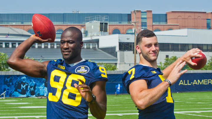 Michigan's Brady Hoke to pick starting QB vs. Minnesota on Tuesday Michigan's Brady Hoke to pick starting QB vs. Minnesota on Tuesday