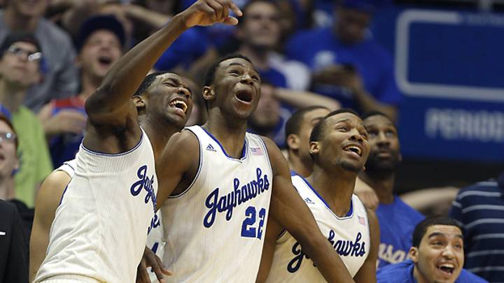 No. 8 Kansas headed toward another Big 12 title after smashing No. 19 Texas No. 8 Kansas headed toward another Big 12 title after smashing No. 19 Texas