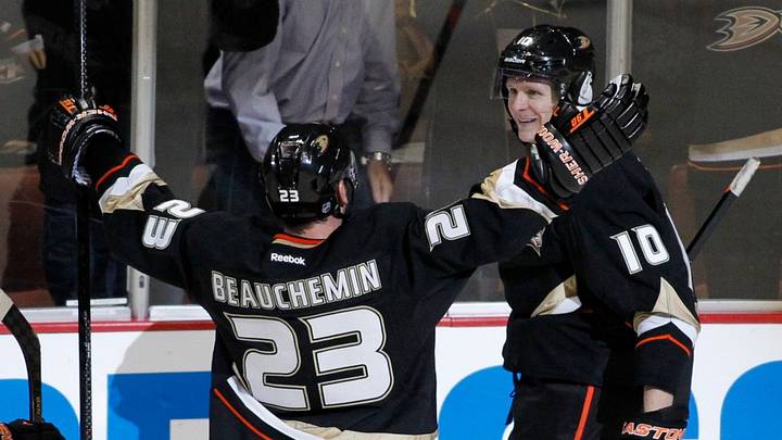 Ducks' Perry, Beauchemin out with viral gland infection Ducks' Perry, Beauchemin out with viral gland infection