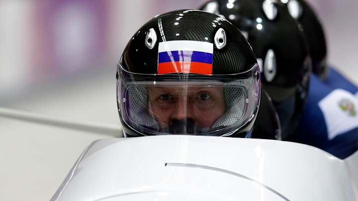 Russia's Zubkov takes slim lead in Olympic 4-man Russia's Zubkov takes slim lead in Olympic 4-man