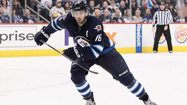 Andrew Ladd favorites tweet ripping Winnipeg Jets