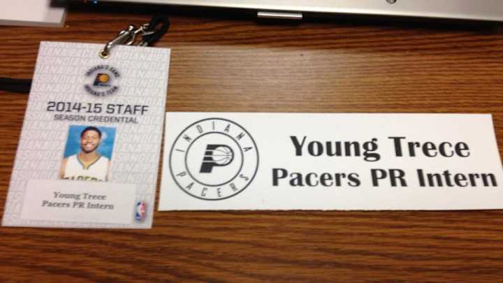 Paul George is now a public relations intern for the Pacers Paul George is now a public relations intern for the Pacers