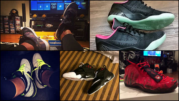 Why the Panthers' Thomas DeCoud owns hundreds of shoes Why the Panthers' Thomas DeCoud owns hundreds of shoes