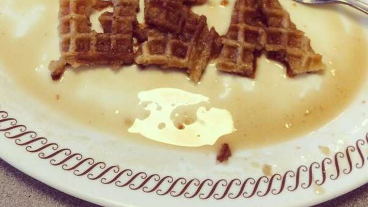 Waffle House is reminding everyone not to eat Belgian waffles in before the USA v. Belgium match