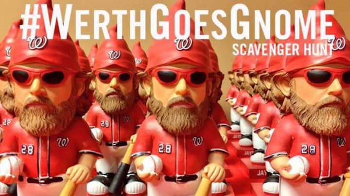 Nationals hid Jayson Werth gnomes around D.C.