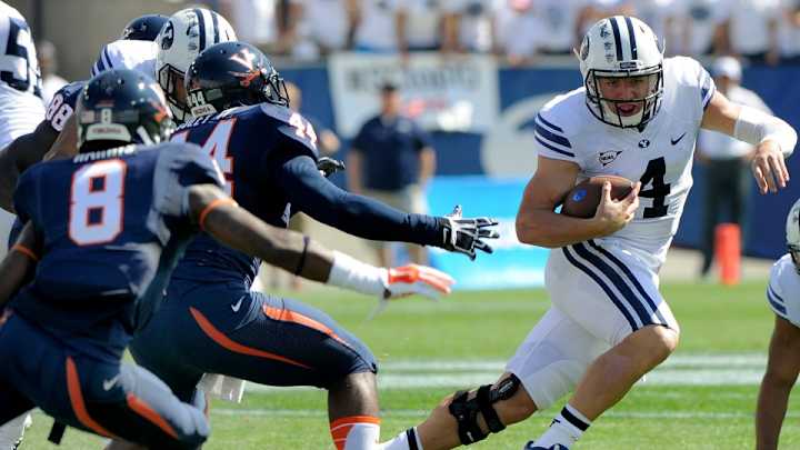 Virginia LB says BYU QB Taysom Hill will win Heisman Trophy Virginia LB says BYU QB Taysom Hill will win Heisman Trophy