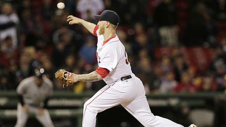 IF/OF Mike Carp walks the ballpark in mop-up effort for Red Sox