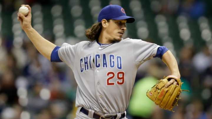 Report: Cubs talk to pitcher Jeff Samardzija about multiyear extension