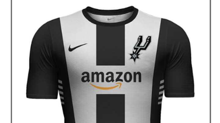 NBA teams get their own soccer-style jerseys