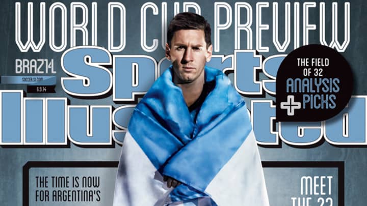 SI World Cup Preview Issue Cover: Argentina's Lionel Messi SI World Cup Preview Issue Cover: Argentina's Lionel Messi