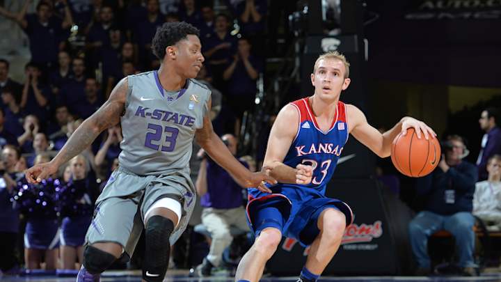 Kansas G Conner Frankamp transferring to Wichita State