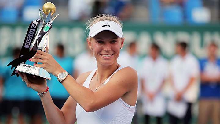 Caroline Wozniacki wins her first title of the year at Istanbul Cup Caroline Wozniacki wins her first title of the year at Istanbul Cup