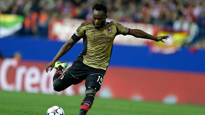Ghana, AC Milan MF Michael Essien out 2 weeks with thigh injury
