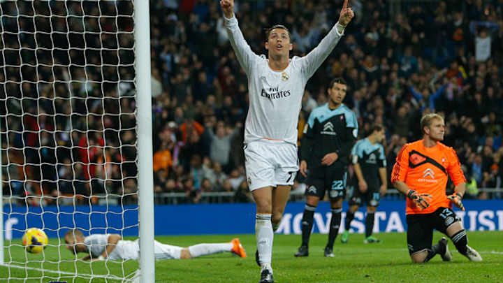 Cristiano Ronaldo scores twice in Real Madrid's win over Celta