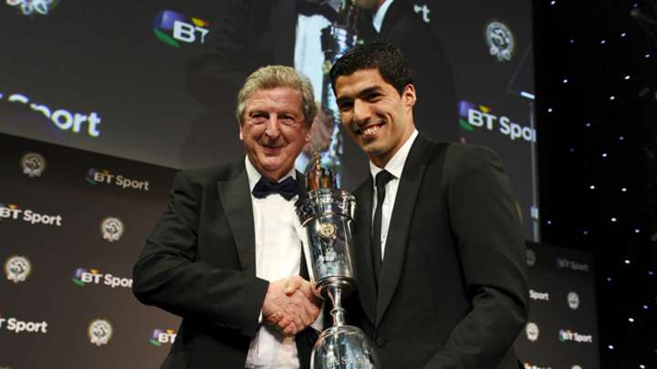 Luis Suarez wins PFA Player of the Year, one of 3 Liverpool players on Best XI