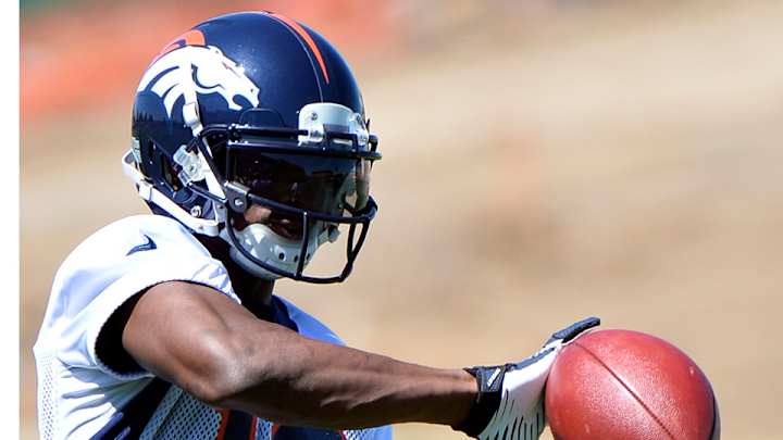 Broncos WR Emmanuel Sanders on working with Peyton Manning: It's “wide receiver heaven” Broncos WR Emmanuel Sanders on working with Peyton Manning: It's “wide receiver heaven”