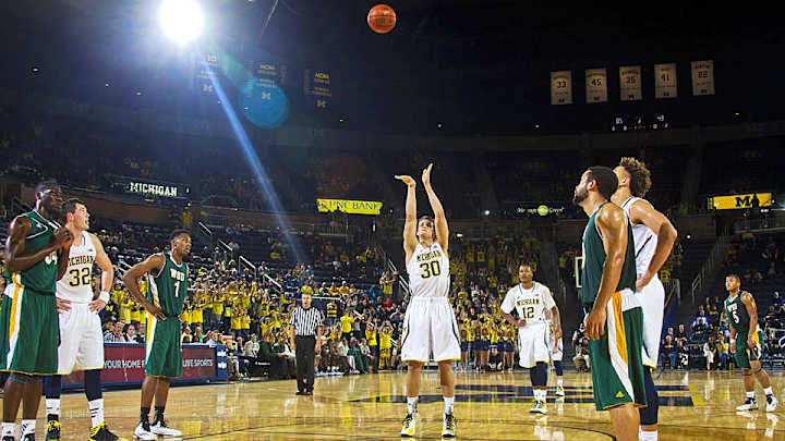 Austin Hatch, who survived two plane crashes, scores first point