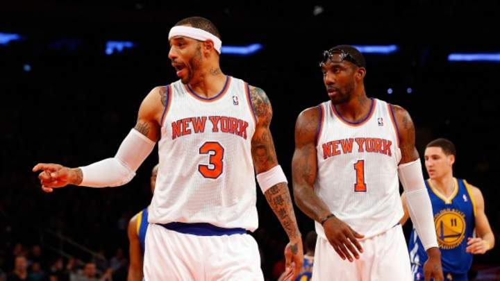 Knicks' Amar'e Stoudemire, Kenyon Martin out for two weeks due to ankle injuries