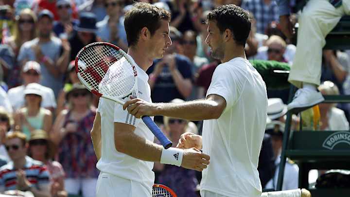 No Wimbledon repeat for Murray, beaten by Dimitrov