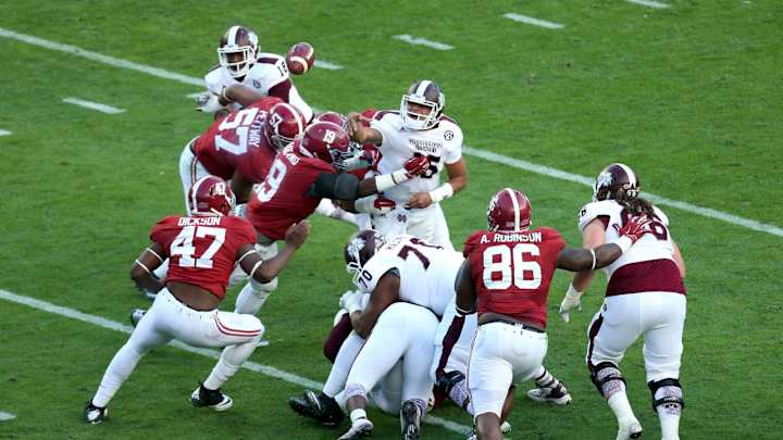 SI's Best Photos from Mississippi State-Alabama