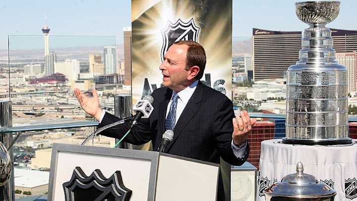NHL responds to Las Vegas expansion team report NHL responds to Las Vegas expansion team report