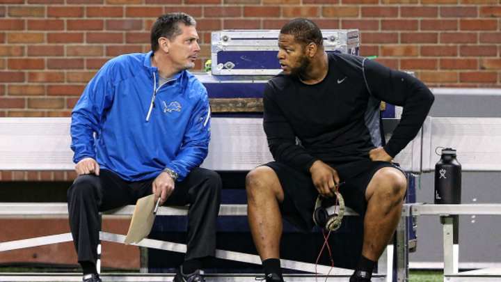 Ex-Lions coach Jim Schwartz defends Ndamukong Suh Ex-Lions coach Jim Schwartz defends Ndamukong Suh