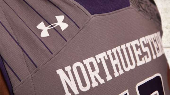 New Northwestern Basketball Unis Look Like They're Covered in Clipart
