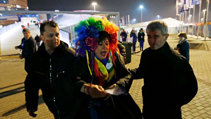 Italian gay activist briefly detained in Sochi