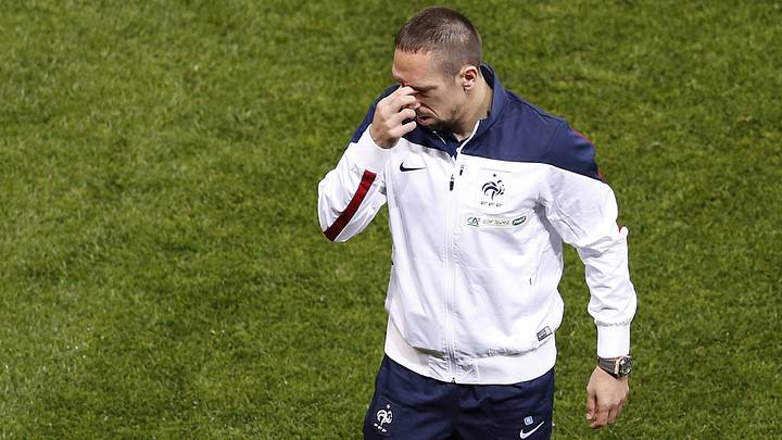 France's Franck Ribery out for World Cup with back injury