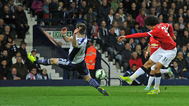 West Brom tried to troll Marouane Fellaini, but then Fellaini scored West Brom tried to troll Marouane Fellaini, but then Fellaini scored