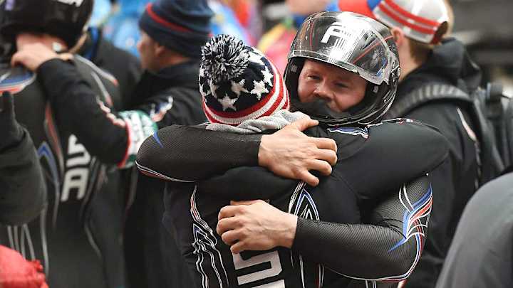 Once nearly blind, suicidal, Holcomb drives U.S. to historic bobsled medal