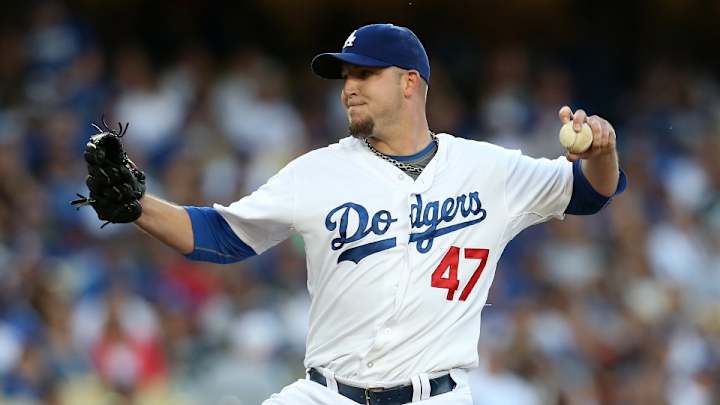 Dodgers' Paul Maholm has torn ACL, expected to miss rest of season