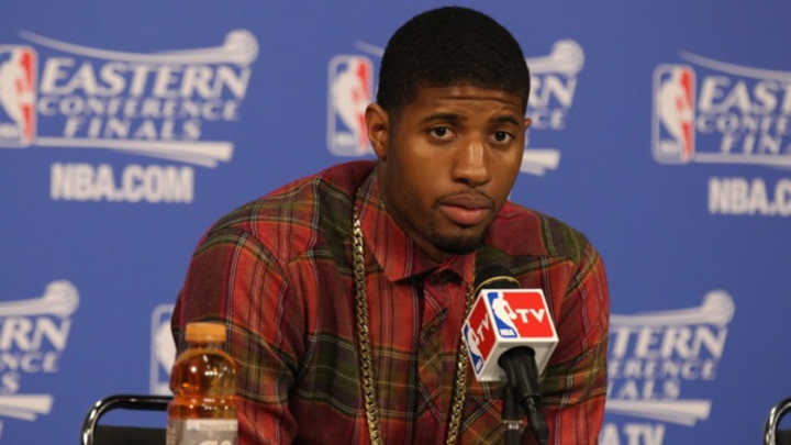 Pacers' Paul George fined $25,000 for criticizing officials after Game 4 loss to Heat