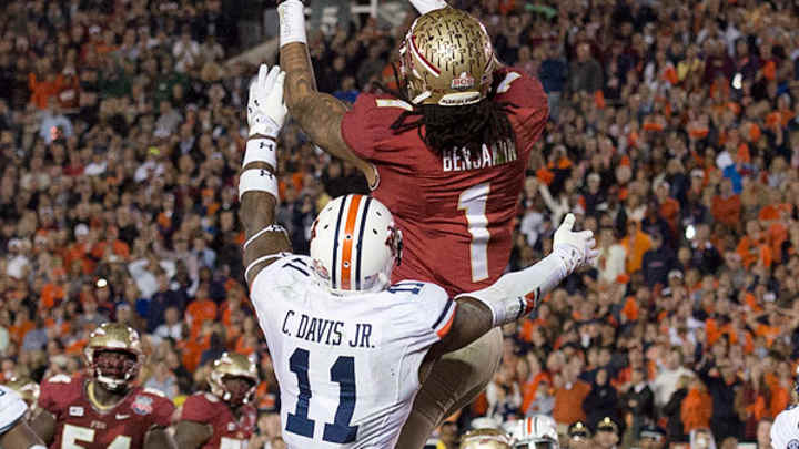Jets 'very intrigued' by Florida State wideout Kelvin Benjamin, per report