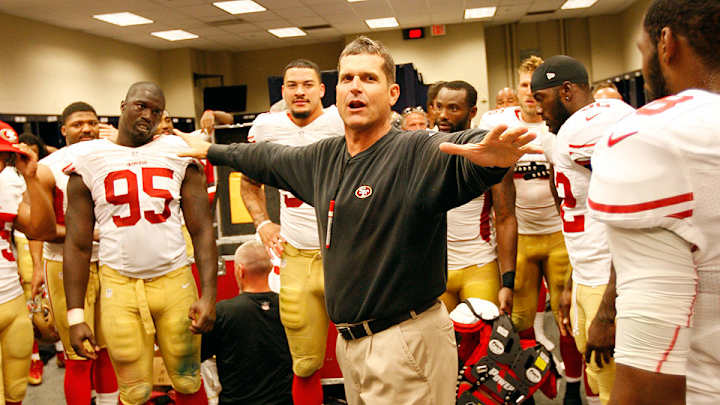 Jim Harbaugh 'may be losing' the 49ers' locker room, per report
