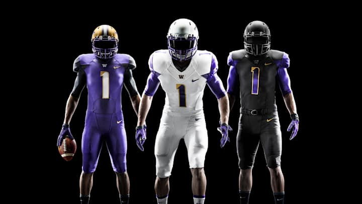 Washington Huskies unveil revamped football uniforms