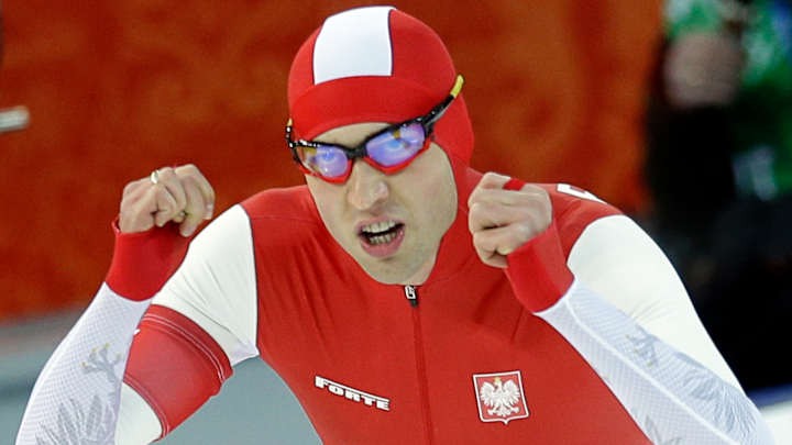 Brodka upsets big names in 1500 meters long track speed skating