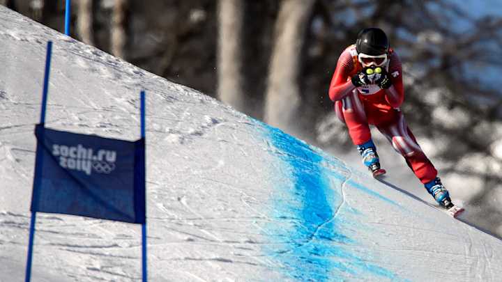 Swiss skier Suter leads women's downhill training